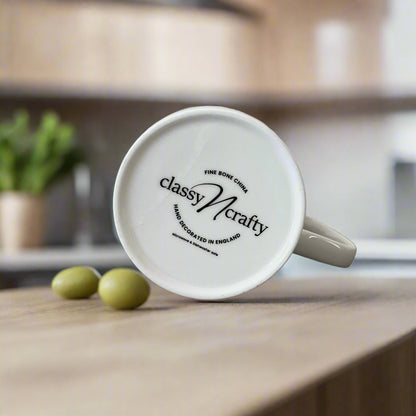 Cat and Dog Relaxing Scene Fine Bone China Mug